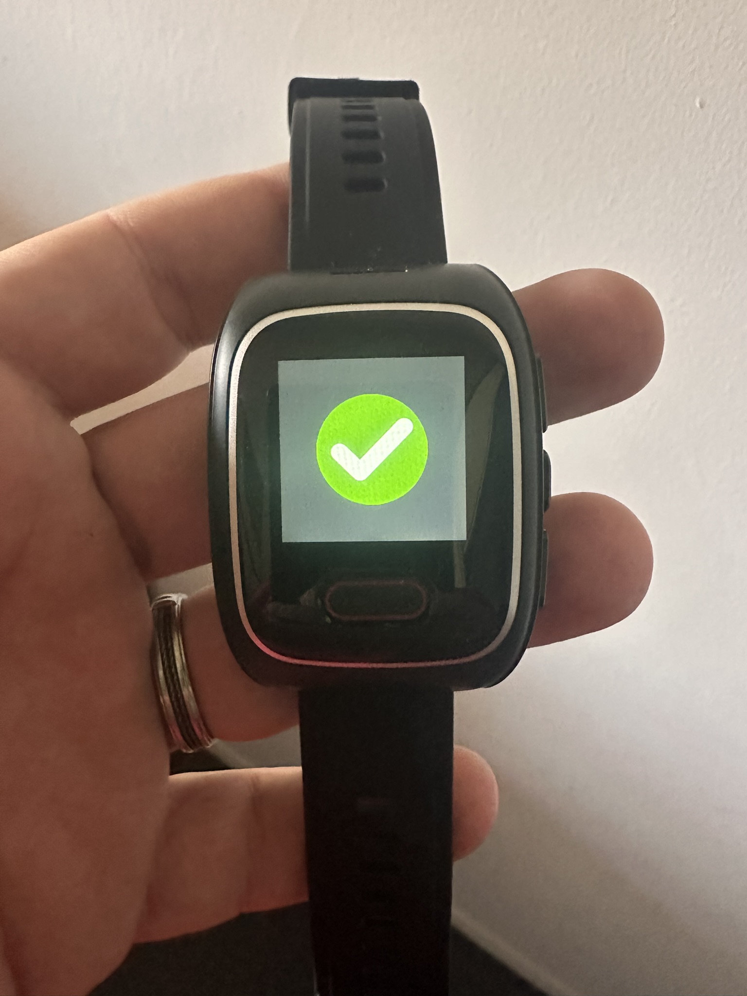 Test de fonctionnement validé sur une montre DATI avant remise au service technique de la mairie de Carry-le-Rouet